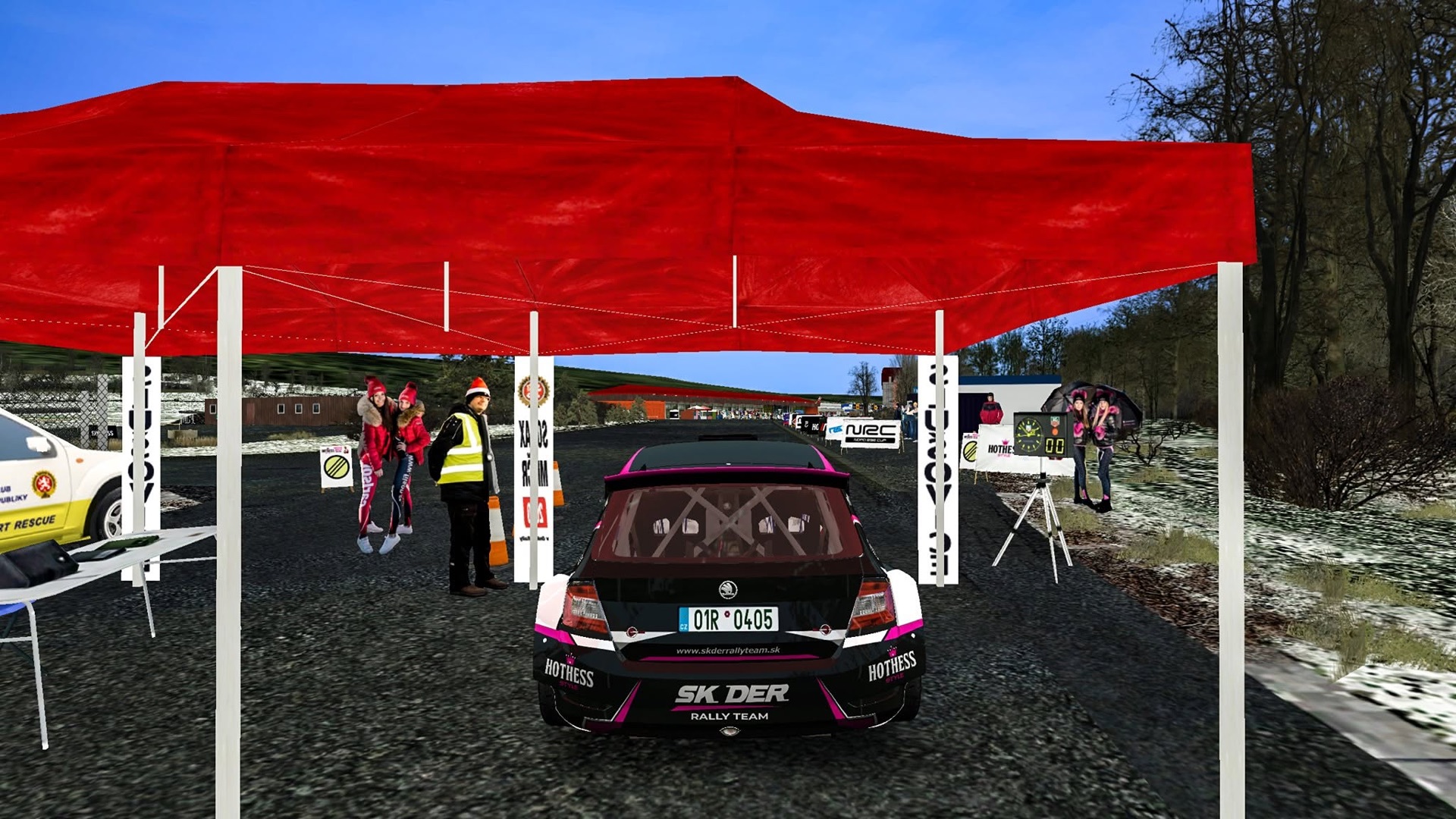 Servisní park Mikuláš Rally Online